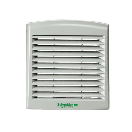 Grilaj de evacuare din plastic Schneider Electric, pentru ventilație în tablouri electrice