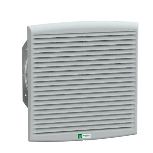 Ventilator cu grilaj de evacuare IP54 Schneider Electric, pentru tablouri electrice