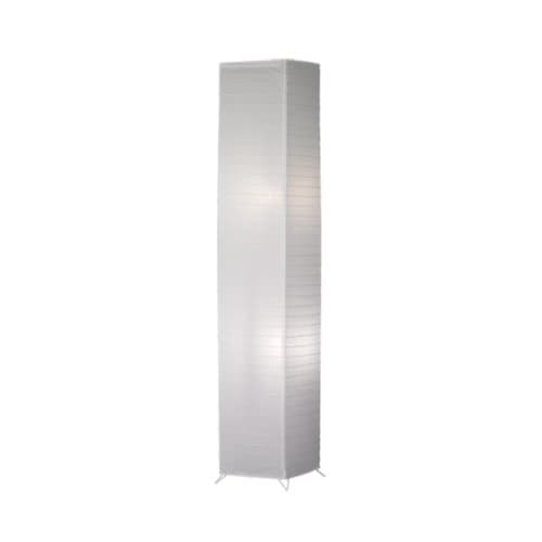 R40122001 Lampadar Bamboo Paper 2xMax.60W E27, Alb