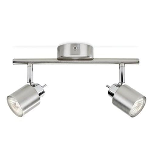 Spot PHILIPS Meranti, GU10, nichel, IP20, pentru iluminat interior