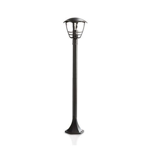 Corp de iluminat exterior Philips Creek, negru, IP44, E27, 60W