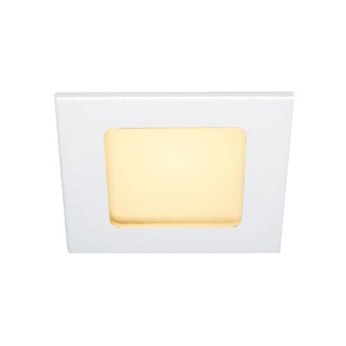 Spot LED încastrat SLV Frame, 9,4W, 3000K, alb mat