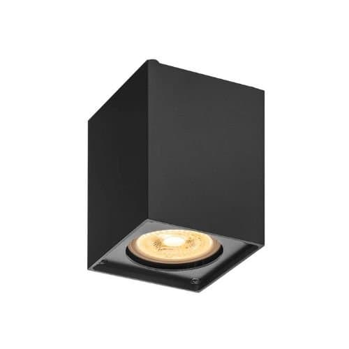Plafonieră SLV Altra Dice CL, neagră, GU10, 1x50 W