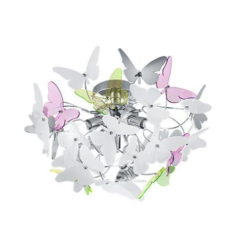 Plafonieră TRIO Butterfly crom, 3xG9 max. 28W