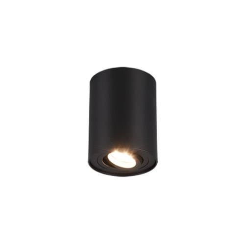 Plafonieră TRIO Cookie, GU10, negru mat, 1x35 W