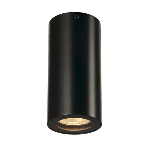Plafonieră SLV Enola B, GU10, neagră, 35 W