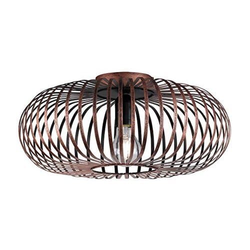 Plafonieră TRIO Johann, E27, 60W, cupru antic