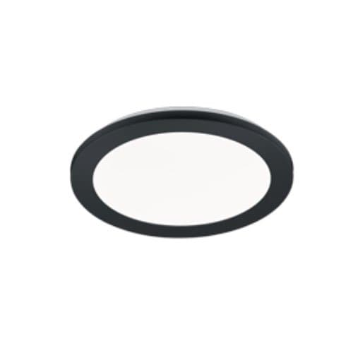 Plafonieră LED TRIO Camillus, neagră, 15W, 3000K