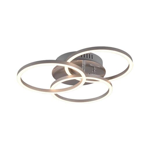 R62823107 Plaf Circle 27W LED 3100lm CCT Nichel mat
