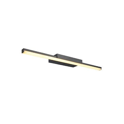 Aplica LED SLV Glenos 60, 12W, 1170 lm, 3000/4000K, neagră