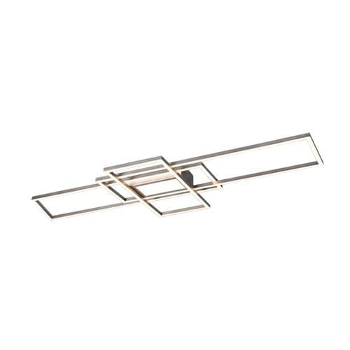 620010407 Plaf Irvine 60W LED 6500lm CCT Nichel mat