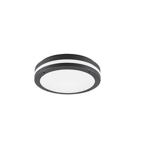 Plafonieră LED TRIO Kendal, 12W, 1000 lm, 3000K, antracit