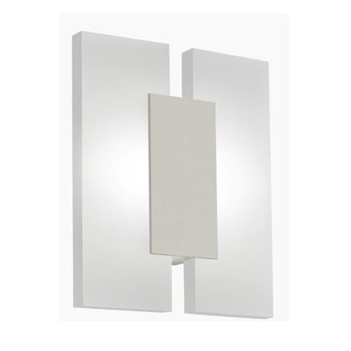 Aplica LED EGLO Metrass, 2x4.5W, 960 lm, 3000K, nichel mat