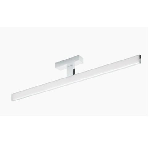 Aplica LED EGLO Pandella, 14W, 1700 lm, 4000K, crom, IP44