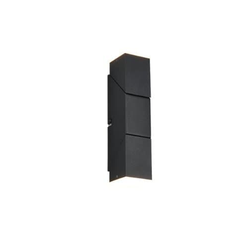 Aplica LED TRIO Raglan, neagră mat, 2x400 lm, 3000K