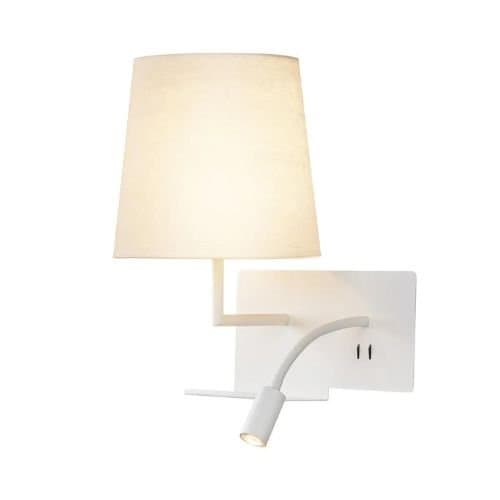 Aplica Somnila Flex stânga SLV, E27, 40W, LED 120 lm