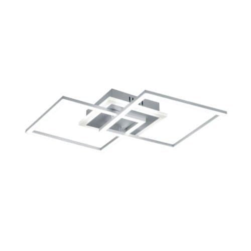 Plafonieră LED TRIO Venida, 25W, 2600 lm, 3000K, titaniu