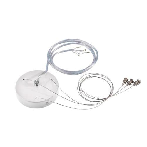 Kit de suspendare SLV Medo, alb, 5 fire, 1500 mm
