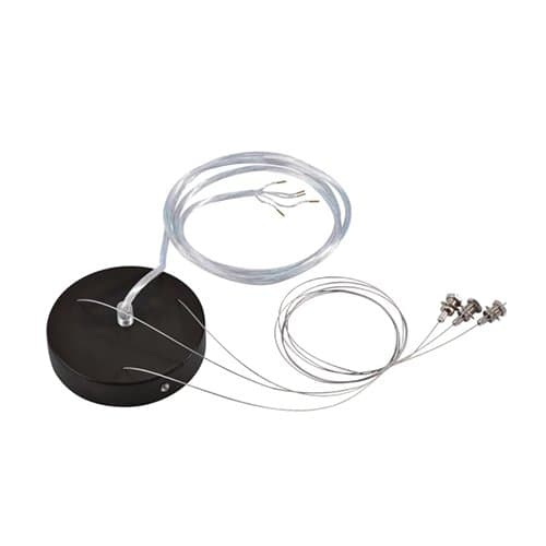 Kit de suspendare SLV Medo, negru, 5 fire, 1500 mm