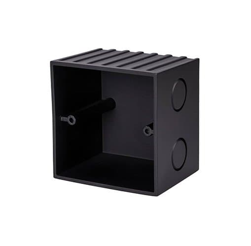 Cutie de montaj încastrat SLV Mobala, neagră, IP20