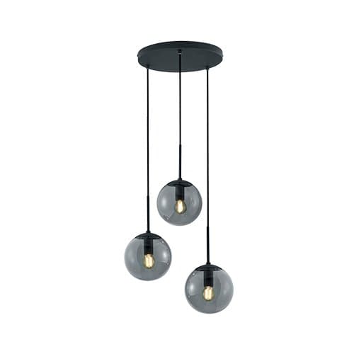 Corp suspendat TRIO Balini, 3xE14, antracit