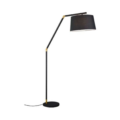 Lampadar TRIO Tracy, negru mat, E27, max. 60W