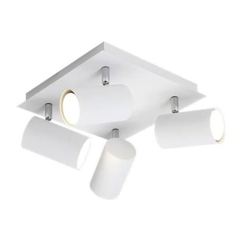 Spot TRIO Marley 4xMax.35W GU10, alb, pentru iluminat rezidențial
