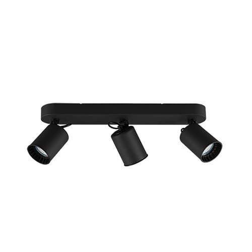 Spot TRIO Pago 3xHAL/35W GU10, negru mat