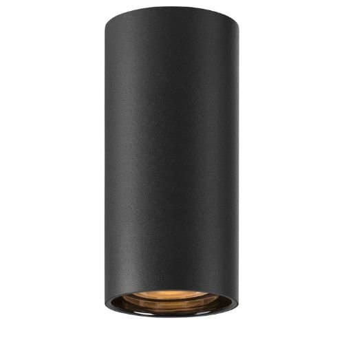 Spot aplicat SLV Asto, GU10, negru, max. 10W