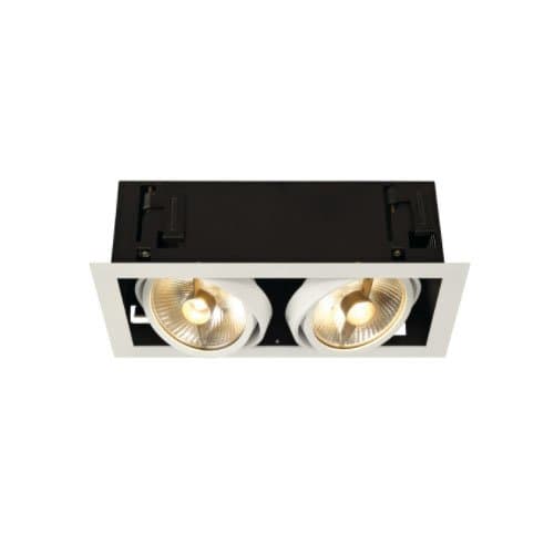 115551 Spot inc Kadux 2xMax.75W GU10 Alb