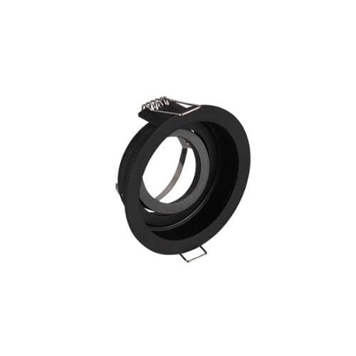 Spot TRIO Kenai, GU10, rotund, negru mat, 1x15W