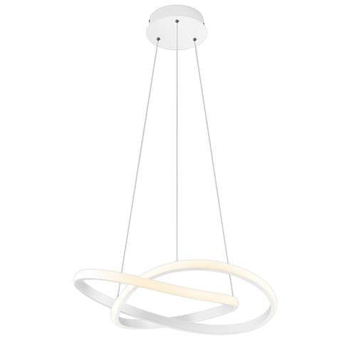 Corp suspendat LED TRIO Course, 27W, 2850 lm, 4000K, alb mat