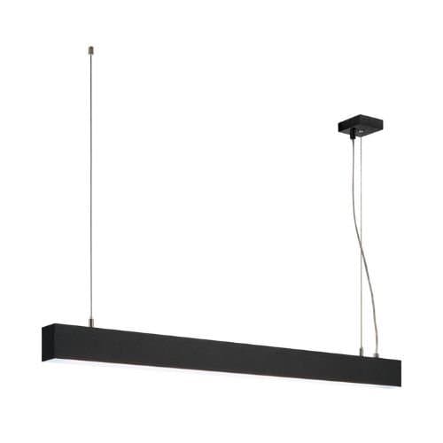 Corp suspendat SLV Glenos, 43W LED, 3300 lm, 4000K, negru