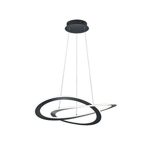 Corp suspendat TRIO Oakland, LED 52W, 5650 lm, 3000K, antracit