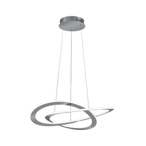 Corp suspendat TRIO Oakland, LED 52W, 5650 lm, 3000K, finisaj Ni