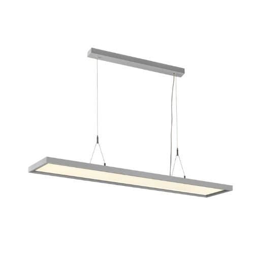 Corp suspendat LED SLV Worklight, 57W, 3000 lm, 4000K, DALI, gri