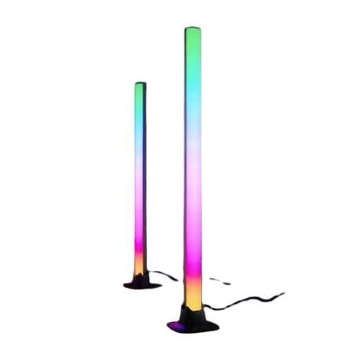 Set 2 veioze LED TRIO Boy, negru, 2x5W, RGB