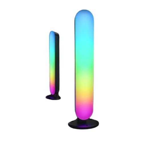 R55382102 Set 2 Veioze Game 2x2.5W LED RGB Negru