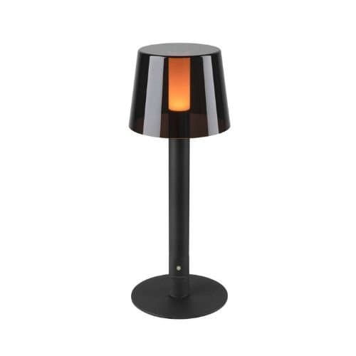 Veioză LED SLV Taha, neagră mat, 5W, 200 lm, 2700K, IP65
