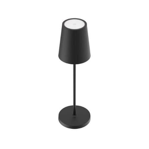 Veioză LED NOVALUX VISaVIS, 2W, neagră, IP65, lumină reglabilă
