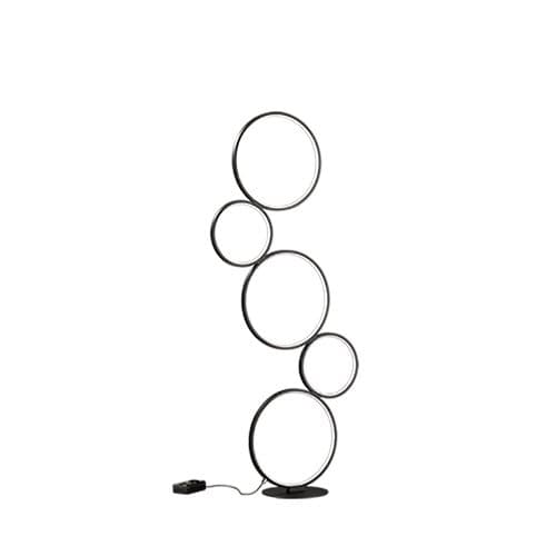 Lampadar LED TRIO Rondo, negru mat, 36W, 3200 lm, 3000K