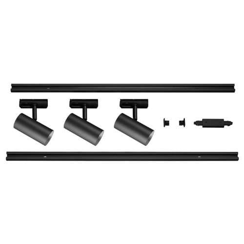 Kit 3x spot LED SLV Noblo, 19W, 2700K, negru