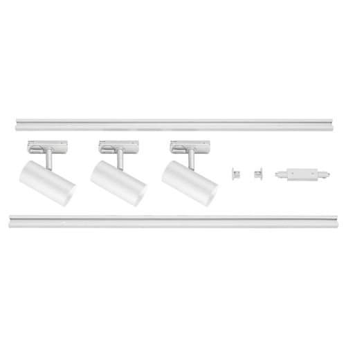 Kit 3x spot LED SLV Noblo, 19W, 2700K, lumină caldă