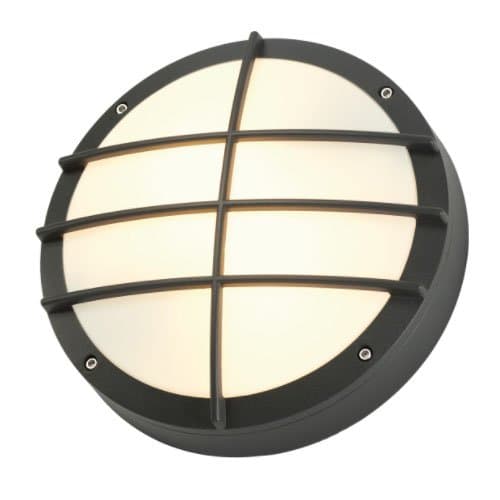 Aplica exterior SLV Bulan, antracit, IP44, 2x25W E27
