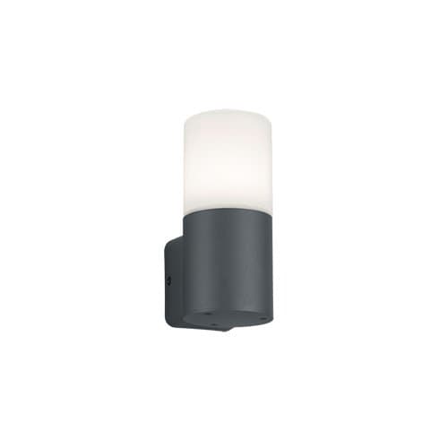 Aplica TRIO Hoosic antracit, E27, IP44, 28W max.