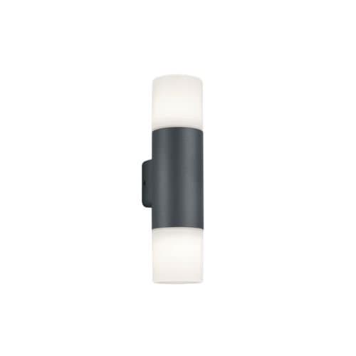 Aplica Hoosic antracit, E27, IP44, pentru exterior