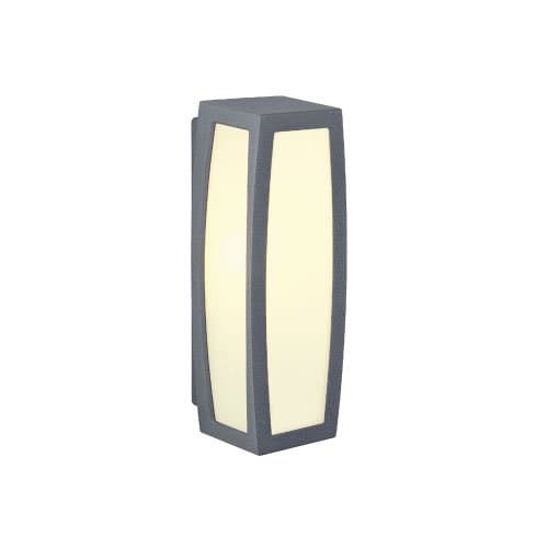 Aplica exterior SLV Meridian Box, E27, antracit, IP54