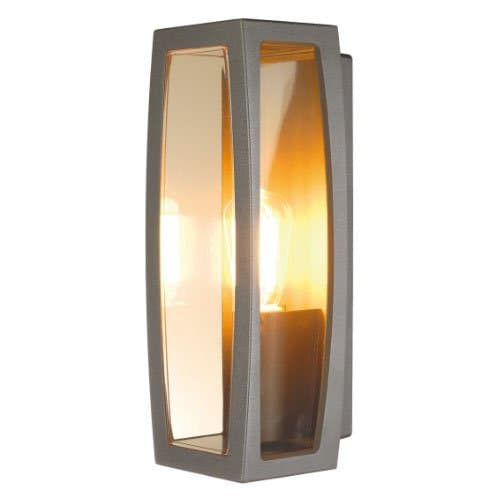 Aplica exterior SLV Meridian Box 2, antracit, IP54, E27