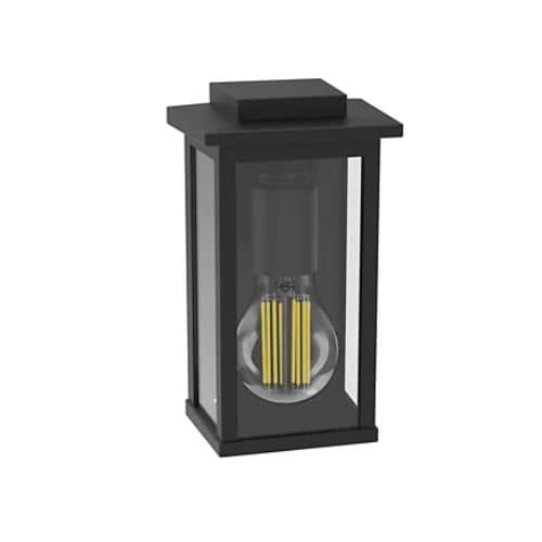 Aplica PHILIPS Mirth 1xE27, neagră, IP44 pentru exterior