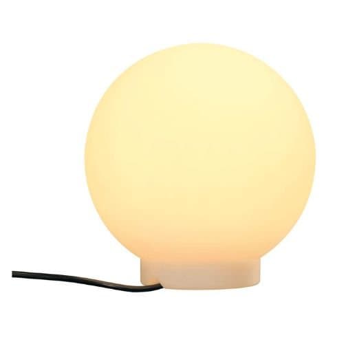 Lampă de grădină SLV Rotoball 25, albă, E27, IP44